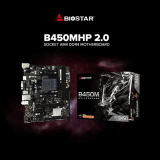 Easypc Biostar B Mhp Ddr Am Motherboard Micro Atx Shopee