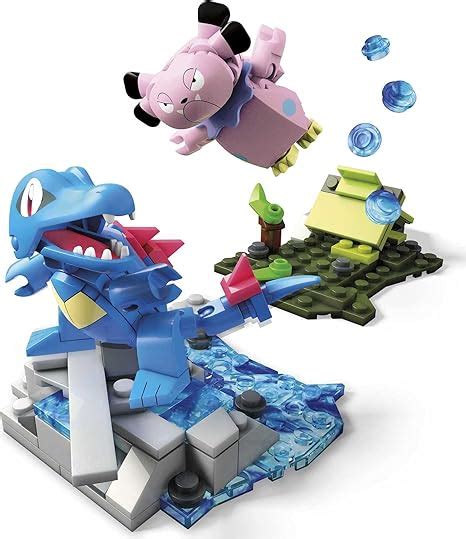 Amazon Mega Construx Pokemon Totodile Vs Snubbull Construction