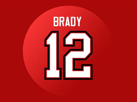 Tom Brady Icon by John Otten on Dribbble