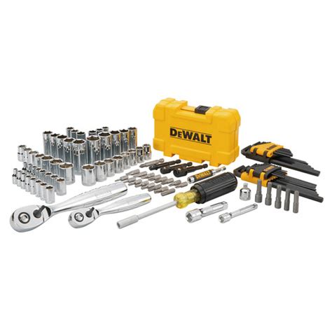 Jual Dewalt Mechanics Tools Kit And Socket Set Piece Dwmt