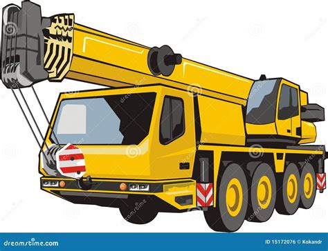 Heavy Mobile Crane Royalty Free Stock Image Image