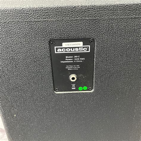 Acoustic 260 Mini Stack Bass Amplifier Evolution Music