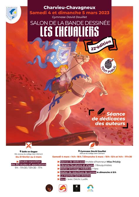 Salon de la Bande Dessinée à Charvieu Chavagneux les 4 et 5 mars 2023