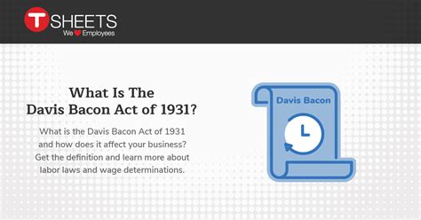 Davis Bacon Act Definition And Summary Of The Labor Law