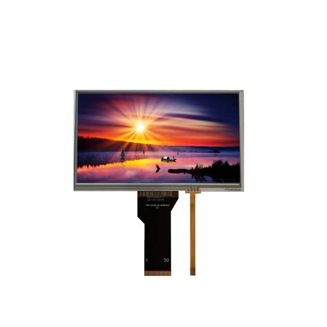 Rgb Interface Inch X Lcd Display With Resistive Touch Panel