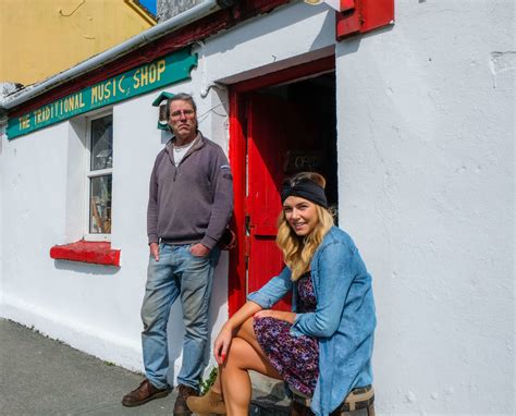 Outside The Traditional Music Shop Doolin Tourism Co Clare