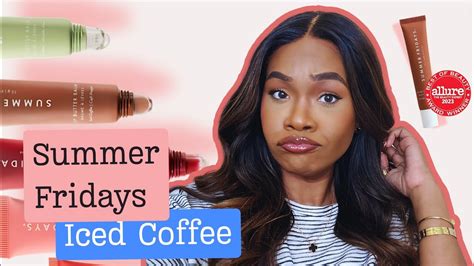 Summer Fridays Iced Coffee Lip Butter Balm All Shades Swatched Youtube