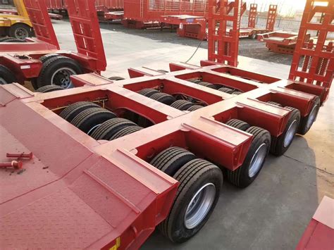 Hydraulic Modular Boat Transport Low Bed Semi Trailer Buy Low Bed