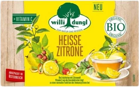 Willi Dungl Bio horký citron 50 g Piccantino Česká republika