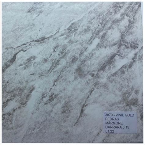 VINIL GOLD PEDRAS MÁRMORE CARRARA Art Comercial