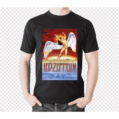 Camiseta Camisa Poster Show Banda Led Zeppelin Shopee Brasil