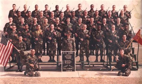 Fort Sill Ok 1983fort Sillc 42nd Platoon The Military Yearbook