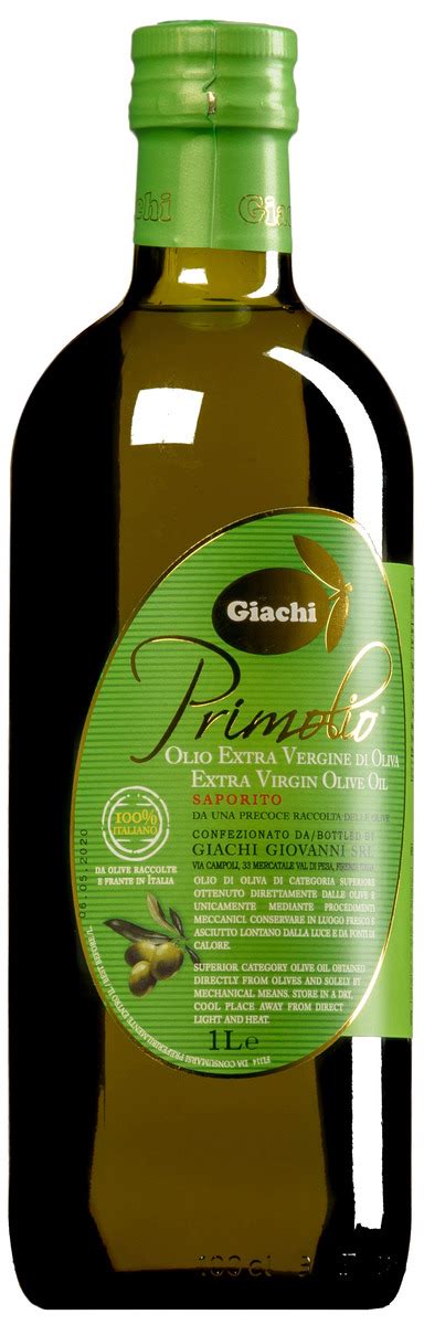 Primolio Olio Extra Vergine Di Oliva Saporito 2023 Superiore De