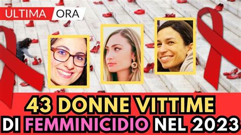 Donne Morte Vittime Di Femminicidio Nel Tributo Youtube