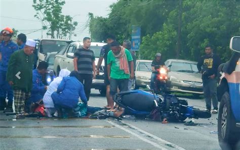 Pasangan Guru Maut Kemalangan Babitkan Motosikal Lori Media Variasi