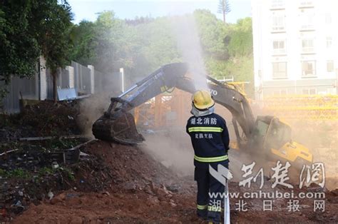 施工挖破天然气管道 宜昌消防及时排除险情 荆楚网 湖北日报网