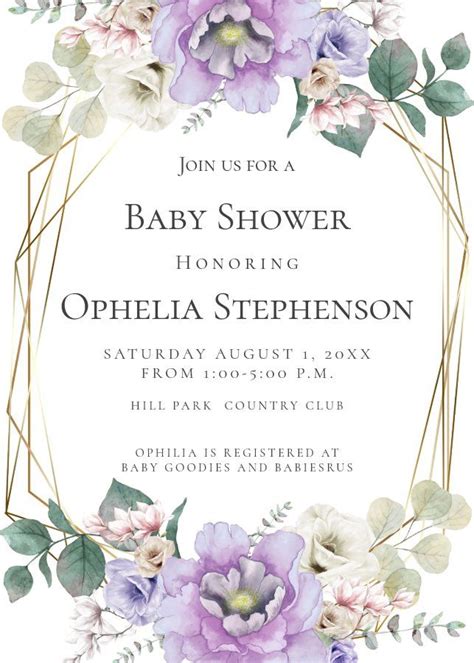 Pin on Baby Shower Invitations