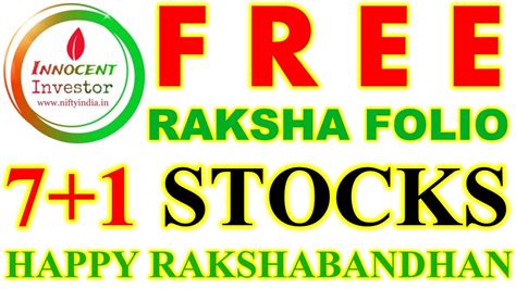 Free Portfolio Raksha Folio Long Term Portfolio Best Stocks For