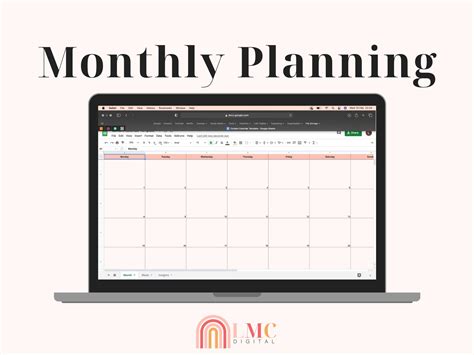 Project Calendar Template Google Sheets