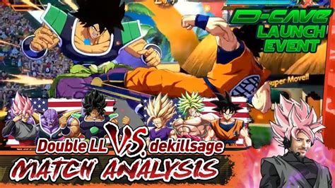 DBFZ Match Analysis D Cave Launch Event WINNERS FINAL Double LL Vs