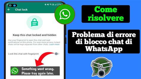 Come Risolvere Il Problema Dell Errore Di Blocco Della Chat Di WhatsApp