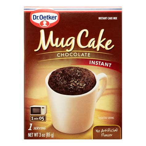 Dr. Oetker Chocolate Mug Cake Mix, 3 Oz - Walmart.com - Walmart.com