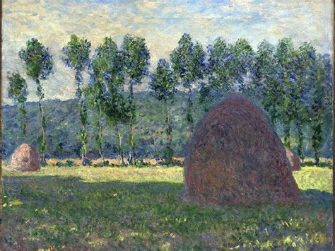 Monet Haystack Giverny Discover More Artworks In Art Flickr