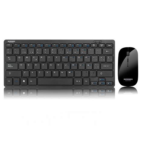 Kit Teclado Y Mouse Inal Mbrico Smarter Micronics Mic Wt