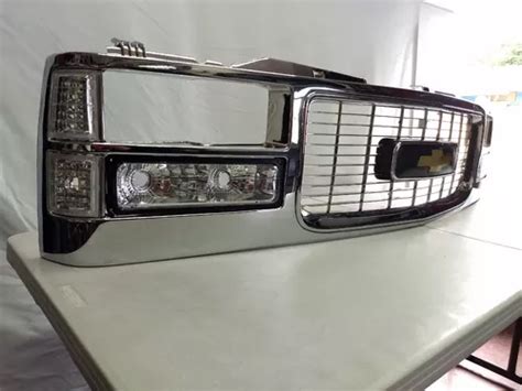 Parrilla Chevrolet Cheyenne Silverado Al Cromada En Venta En