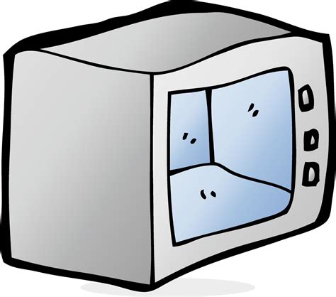 doodle cartoon microwave 12942046 Vector Art at Vecteezy