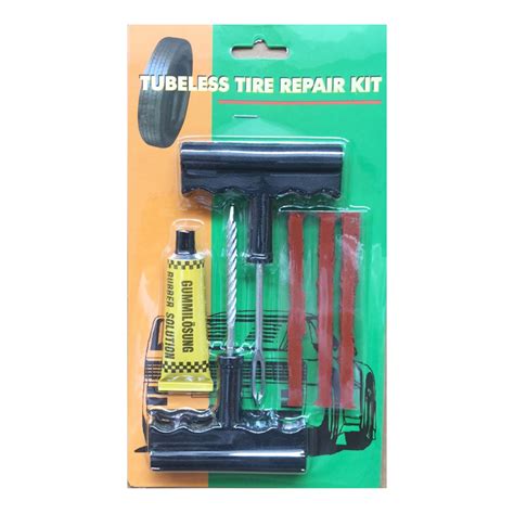 Car Tire Repair Kit Tubeless Sets Tyre Puncture Plug Repair Tool Kit