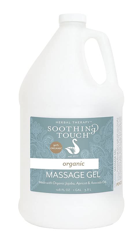 Soothing Touch Organic Massage Gel Unscented 128 Ounce