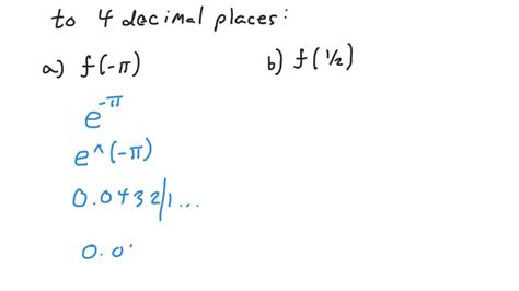 Evaluating And Solving Exponential Functions