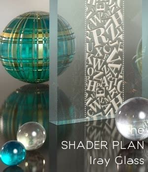 Shader Plan Iray Glass Daz D