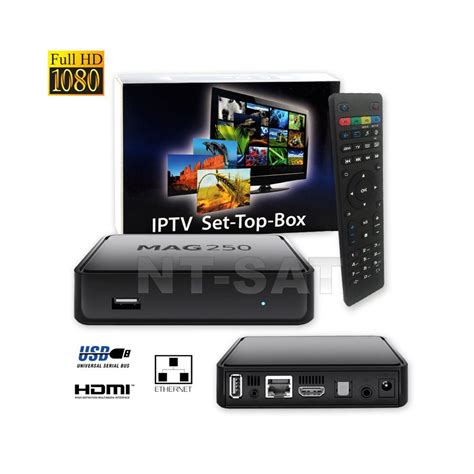 MAG 250 BOX Multimedia Player Internet TV Box IPTV SET TOP USB HDMI HDTV