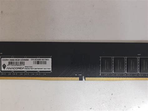 桌機用 ANACOMDA 巨蟒 8GB DDR4 2666 記憶體 露天市集 全台最大的網路購物市集