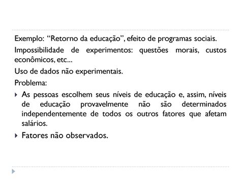 Eae Econometria I Primeiro Semestre Ppt Carregar