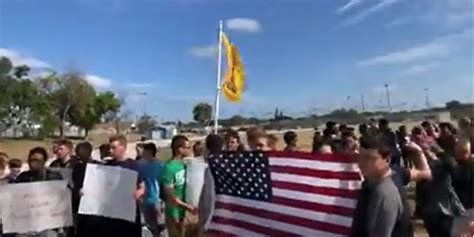 Students At Florida High School Stage Walkout In Support Of Second