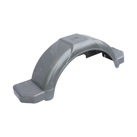 Mudguard Plastic Grey 235mm Wide 716mm Long Plus Side Step Suits 13″ Inch Wheel North Coast