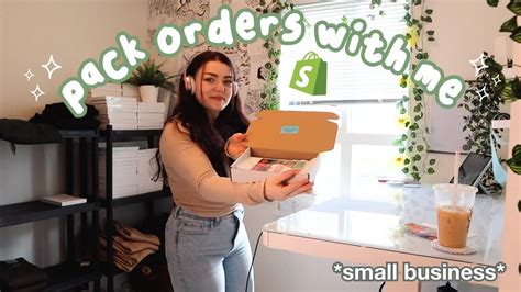 PACK ORDERS WITH ME Relaxing Studio Vlog Pack 50 Orders YouTube