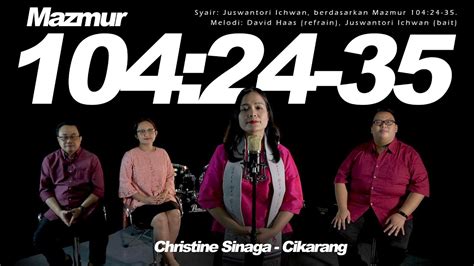 Bermazmurlah Bagi Tuhan Mazmur Christine Sinaga Gki