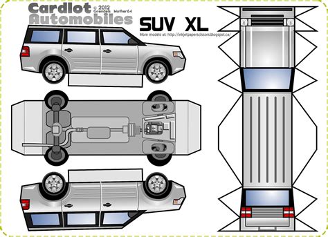 Paper Model Car Paper Car Paper Models Paper Toys Car Model Paper