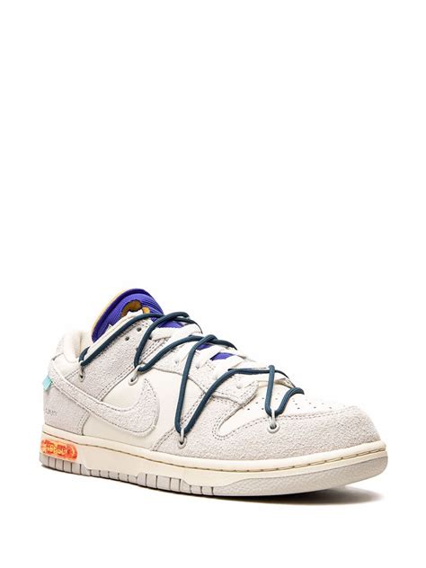 Nike X Off White Tenis Bajos Dunk Low De Nike X Off White Neutro