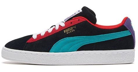 PUMA Suede Classic 'black Multi' in Blue for Men | Lyst