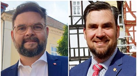 B Rgermeisterwahl Eschwege Markus Claus Und Alexander Heppe Im Gespr Ch