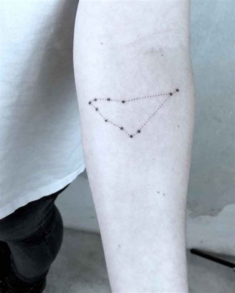 Capricorn Constellation Tattoo Designs Ideas And Meanings For