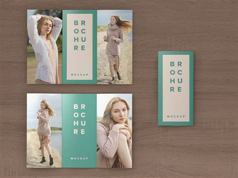 Best Free Tri-Fold / 3 Panel Brochure Mockup PSD Set - Good Mockups