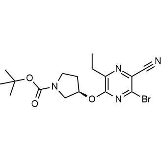 Cas R Tert Butyl Bromo Cyano Ethylpyrazin