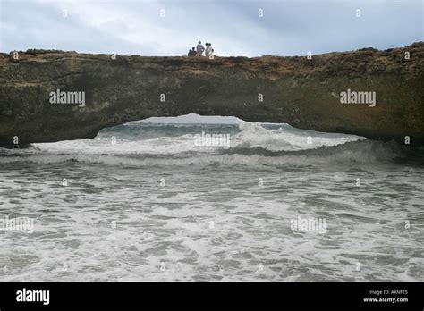 Aruba Natural Bridge Stock Photo - Alamy