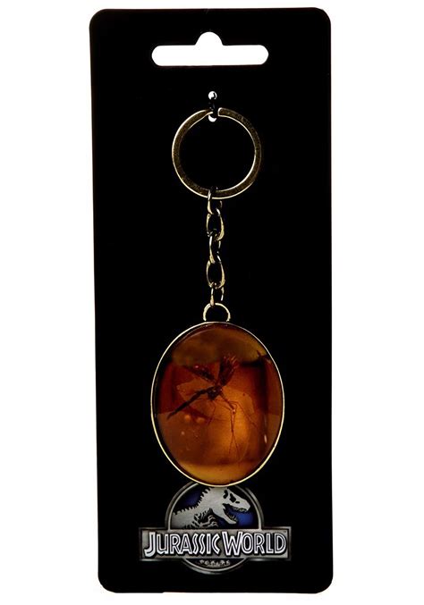 Mosquito Keychain Jurassic Park Resin 999